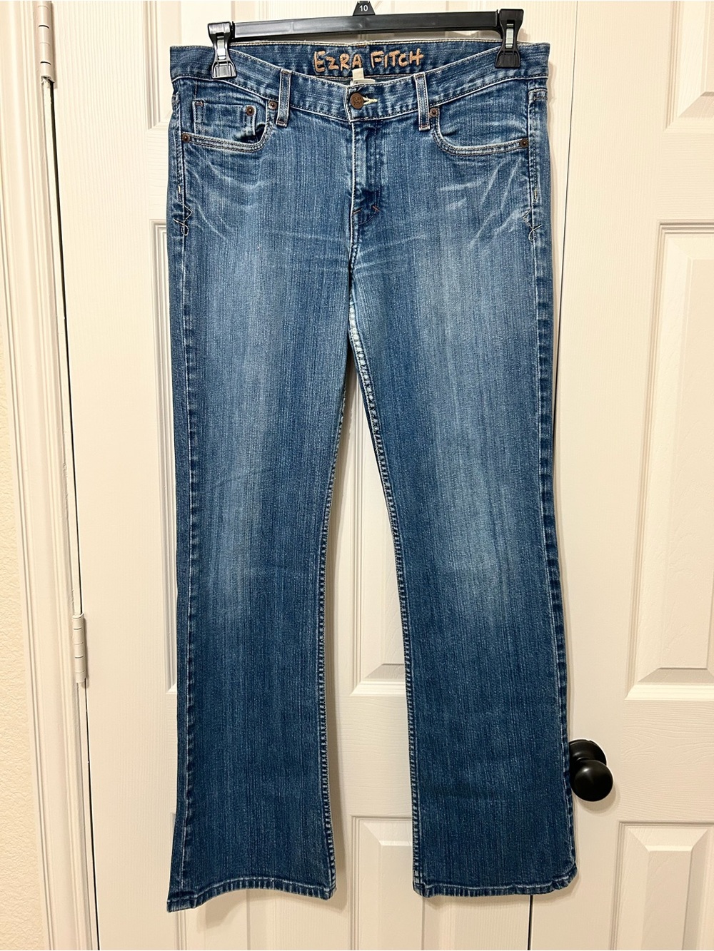 Abercrombie & Fitch Ezra Fitch Vintage Women Medium Blue bootcut jeans y2k 2000s